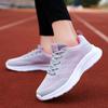 Women's Summer 2024 Fashion Sports Shoes Comfortable Lace Up Casual Thick Sole Mesh Running Shoes Zapatillas De Deporte
