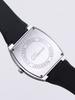 Luxury Diamond wristwatch for women Fasion and elegant quartz watch with silicone watchstrap Waterproof luminous Tonneau watch