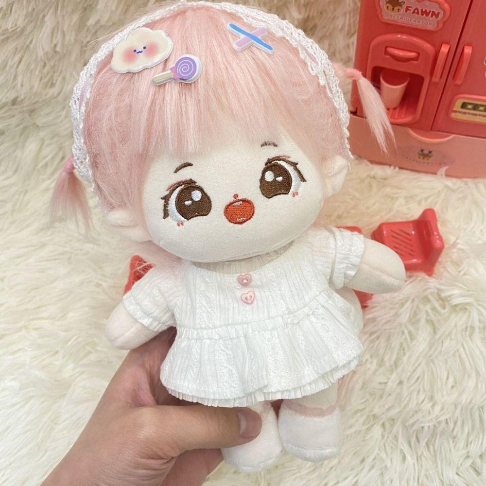 Lolita Cotton Doll Clothes Hoodies Plush Toy Clothes 20cm Cotton Doll  Dress  Doll Accessories