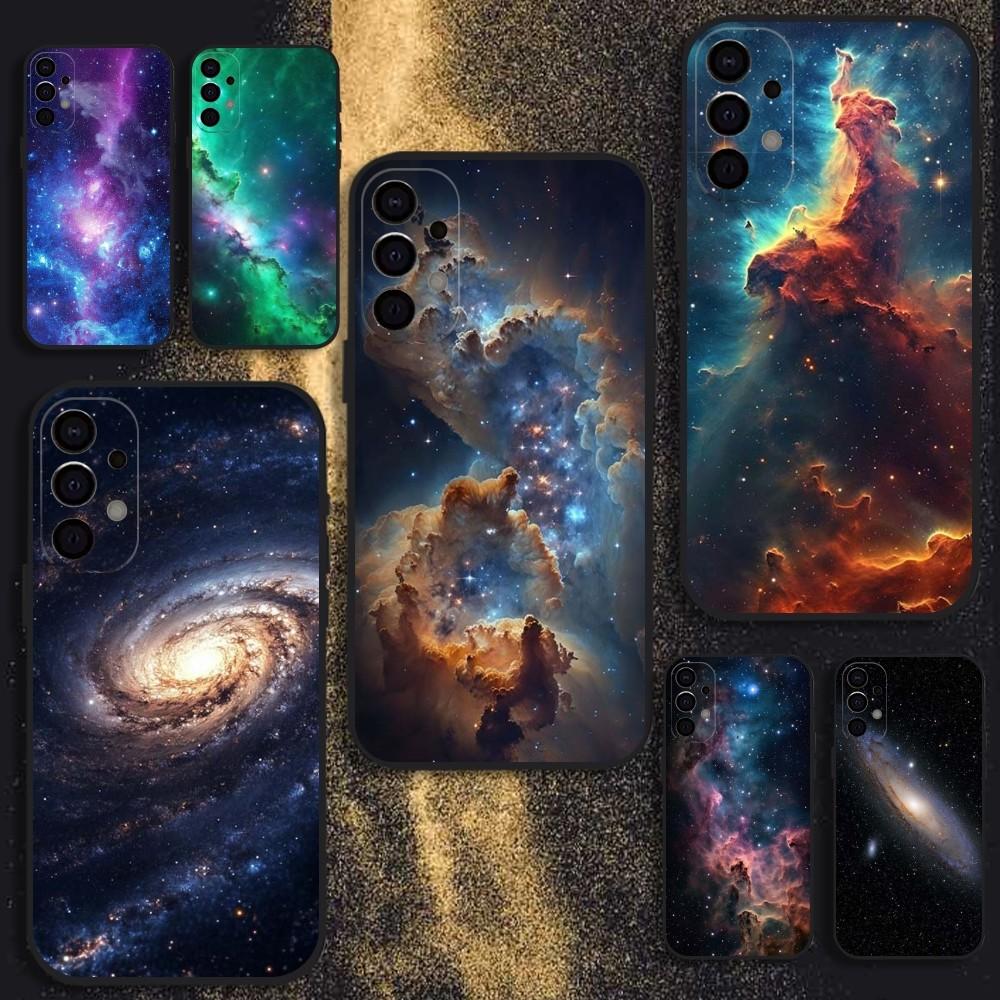 Чехол для телефона 'Космос для Галактической Вселенной' для Samsung S25, S24, S21, S22, S23, S30, Ultra, S20, Plus, Fe, Lite, Note, 10, 9, 5G Черный