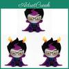 Плюшевая игрушка Эридан из Homestuck с коротким ворсом для коллекционеров и фанатов