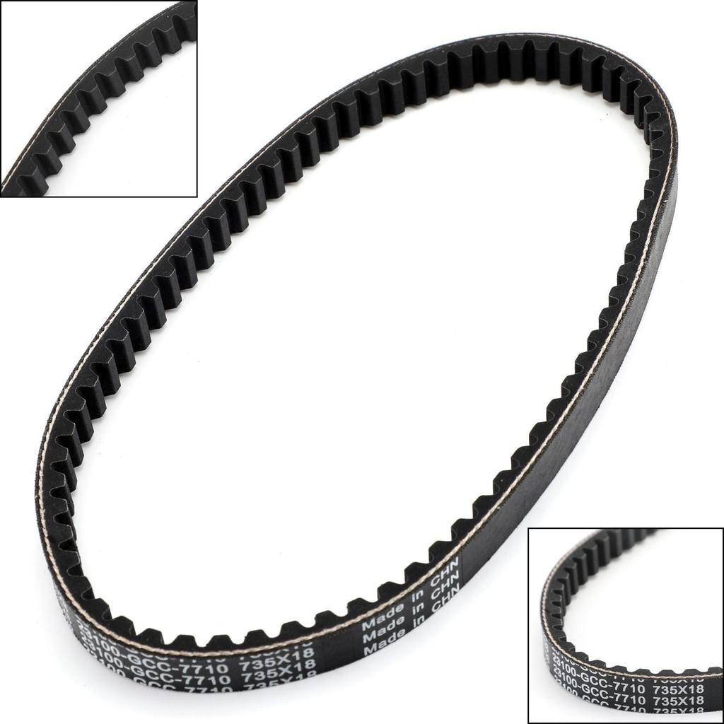 Drive Belt 735OC X 18W For Honda SCV 100 Lead JF11 03-07 Scooter 23100-GCC-771