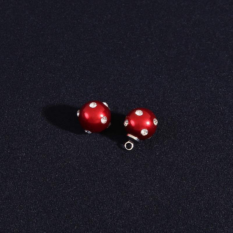 Белый жемчужный пуговиц для одежды, верхняя часть с ромбовидными пуговицами для рубашки, кардигана, круглые универсальные пластиковые пуговицы для свитера и пальто