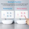 Tuya Smart Life 20A Boiler Water Heater Switch Touch Panel Control Timer Countdown Energy Monitoring Work with Google Home Alexa