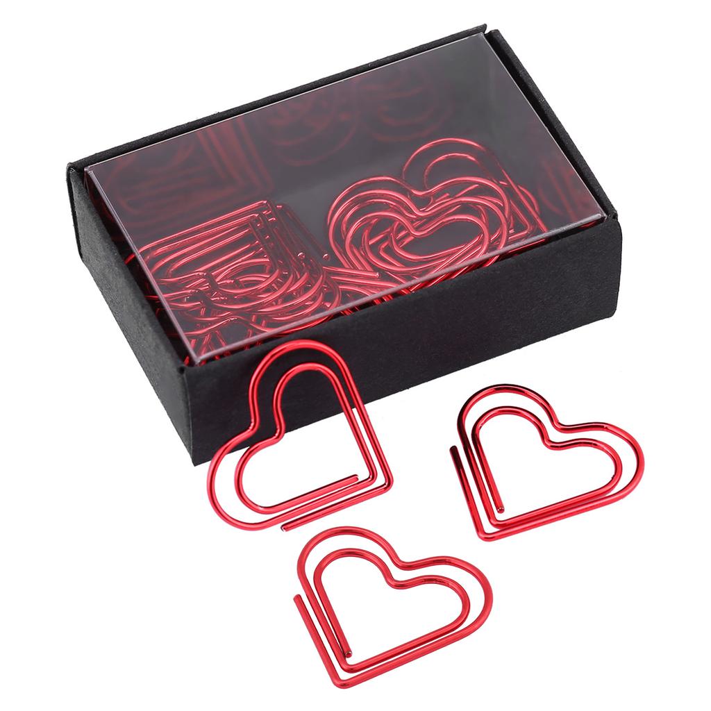 12 шт. Скрепки для бумаги в форме сердца, закладка для маркировки, зажим для организации документов, канцелярские принадлежности