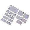 1/2/3/4/6Pcs Empty Eyeshadow Tin Pans Makeup Palettes Empty Square Palette Aluminum Cases Pans For Powder