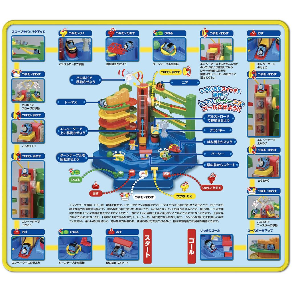 Gakken Thomas the Tank Engine: Let's Go DX (Ages 3 and Up) 83692