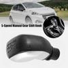 For Smooth Gear Changes Manual Gear Knob Shifter Ball Matte Finish Ergonomic Design Abs Material Wear Resistant