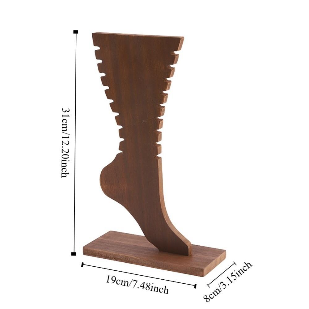Large Capacity Fashion Jewelry Display Stand Foot Shaped Jewelry Display Props Tabletop