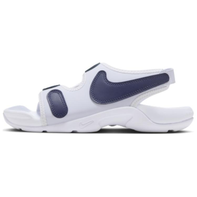 Nike Sunray Adjust 6 Comfortable Durable Low Top Kids Sandals Kids Sandals White Blue DX5544-003