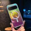 Различные стили Лазерные Чехлы для Телефона с Градиентом Цвета для Google Pixel 10 9 Pro XL 9 8 A Pro Беспроводная Зарядка Ударопрочный Защитный Чехол