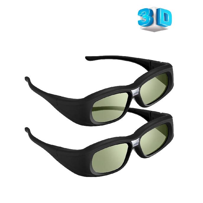 DLP Active Shutter 3D Glasses 96~144Hz For Optoma Acer Home ViewSonic ViewSonic