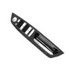 4Pcs Carbon Fiber Look Inner Door Pull Handle Trim Kit For BMW X5 X6 E70 E71 E72