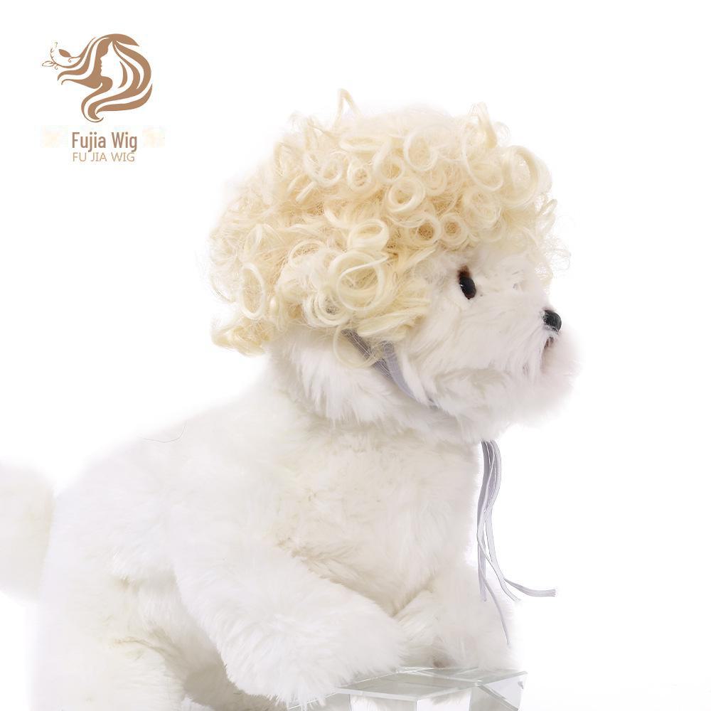 Праздничные парики для домашних животных: Забавные афро-стили для кошек и собак