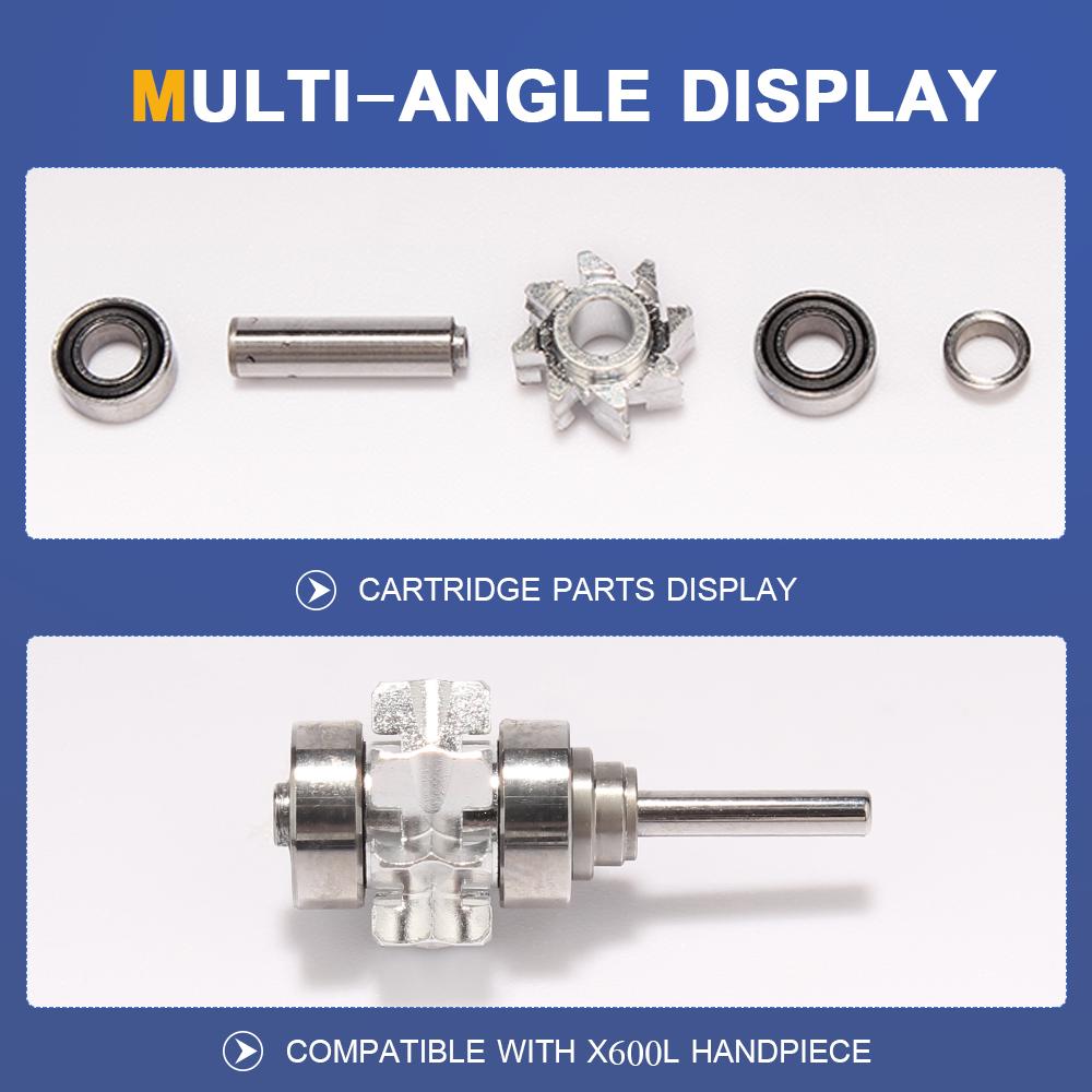 Керамические запасные части подшипника AI-C-X600L Ротор Высокоскоростная воздушная турбина Картридж с наконечником Стоматологическая клиника