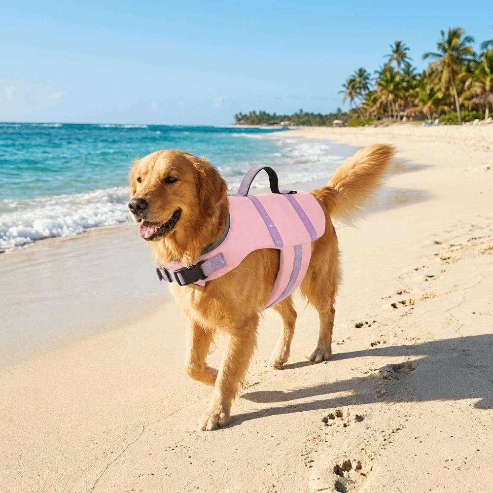Waterproof Dog Life Jacket High Flotation Pet Surfing Costume Pet Clothes Pet Life Vest Swimming