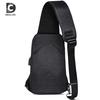 New Men's Trendy Cool Chest Bag Shoulder Messenger Bag USB Charging Men's Bag Youth Sports Small Backpack
