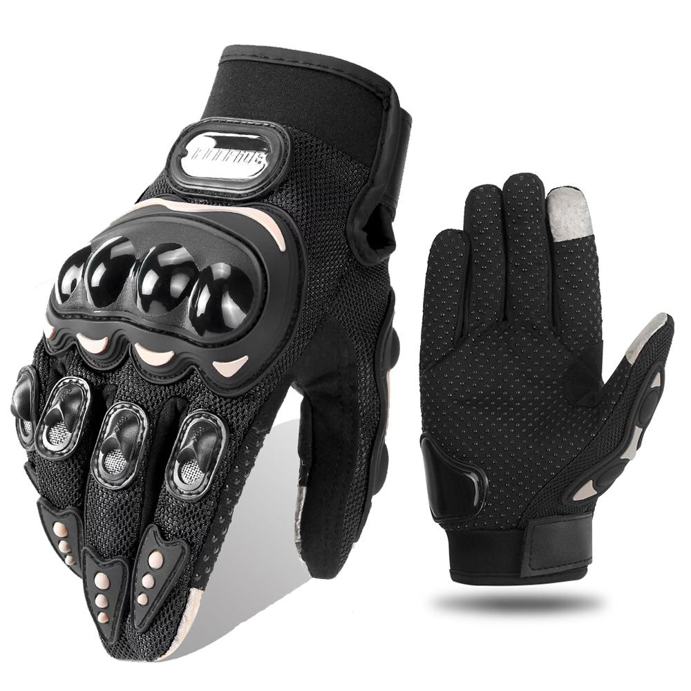 Motorcycle Gloves Wearable Moto Motocross Breath Touch Screen Racing Motorbike Bicycle Protective Gears Summer Guantes Glove