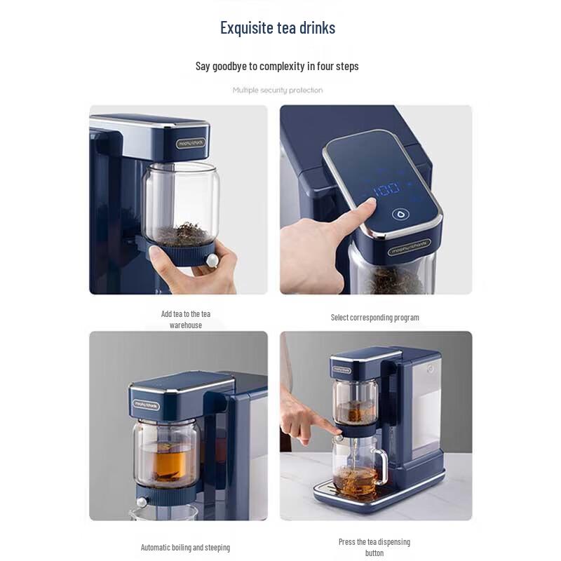 Чайник-диспенсер Morphy Richards для мгновенного горячего водоснабжения и заварки чая, штекер CN (адаптер в комплекте)