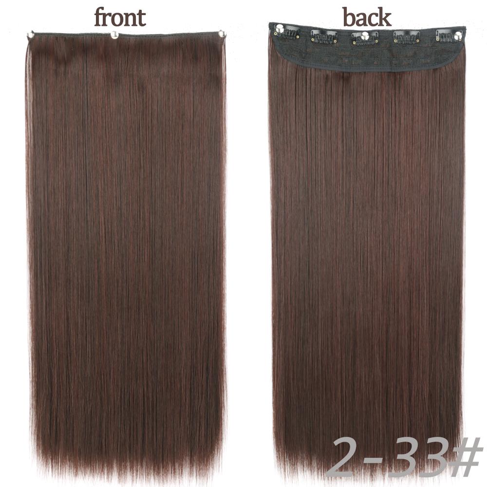 MERISIHAIR Длинные волнистые синтетические волокна 22 дюйма 5 зажимов для наращивания волос Волнистые прямые волосы Черный Коричневый Блондинка Повседневная одежда