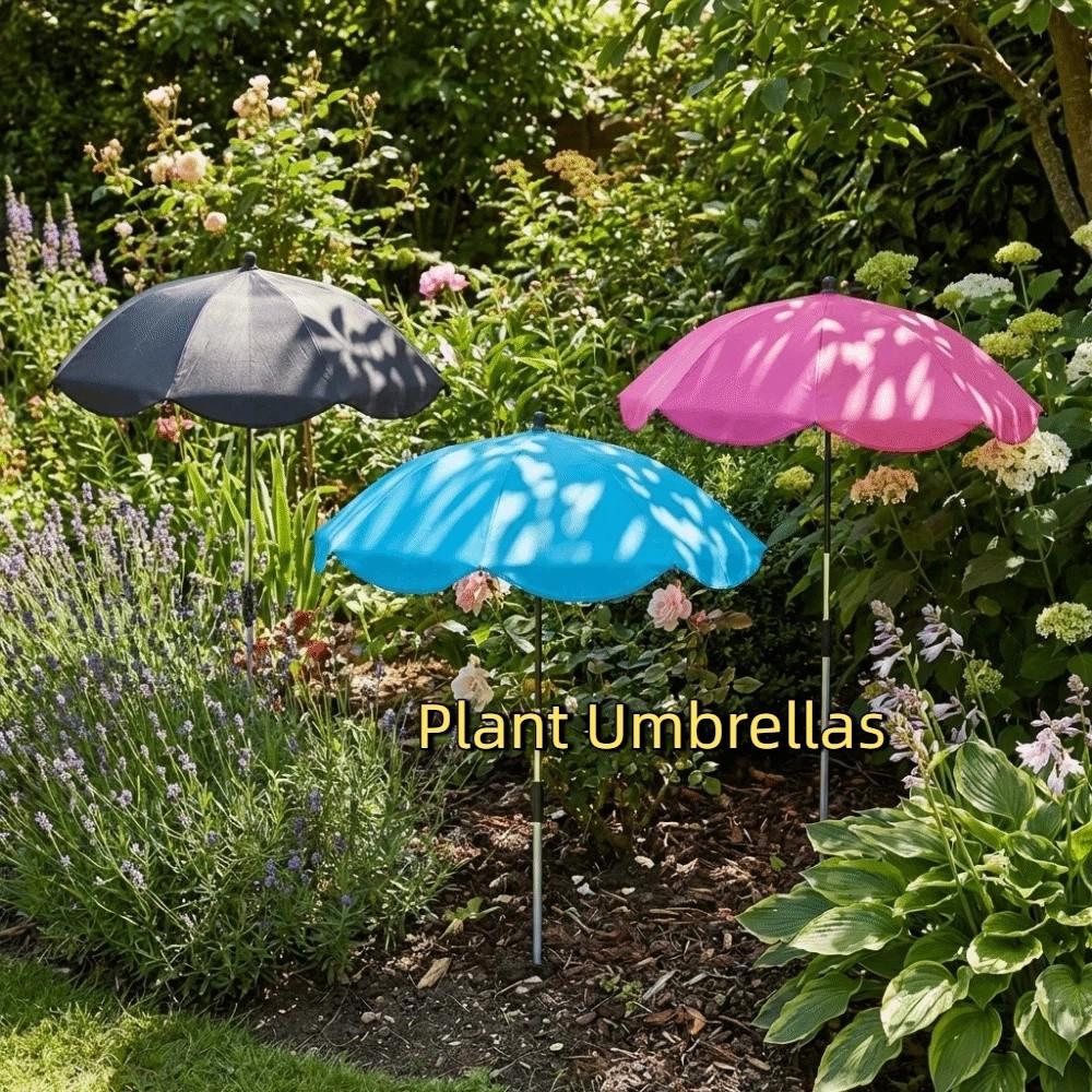 65cm Plants Shade Cover Adjustable Garden Umbrella Shade Outdoor Sunblock Cover Balcony