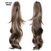 1pc Ponytail Hair Extesnion Long Wavy Hair Claw Clip On Pony Tail Hairpiece 24inch 60cm