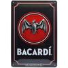 Ретро Металлическая Вывеска Ром Bacardi Декор для Бара