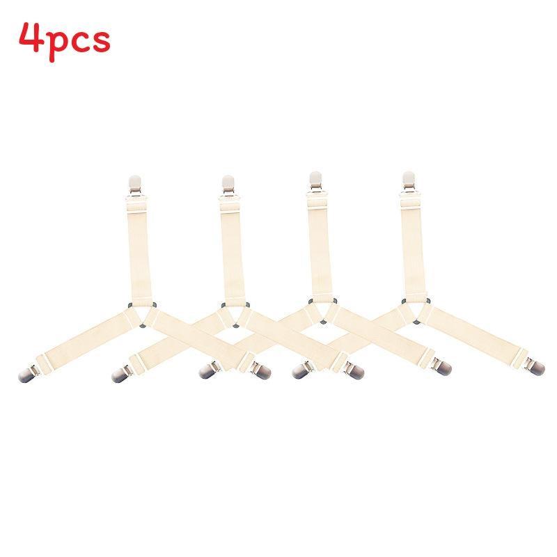 Регулируемый набор зажимов для простыней для нескользящей фиксации матраса и штор