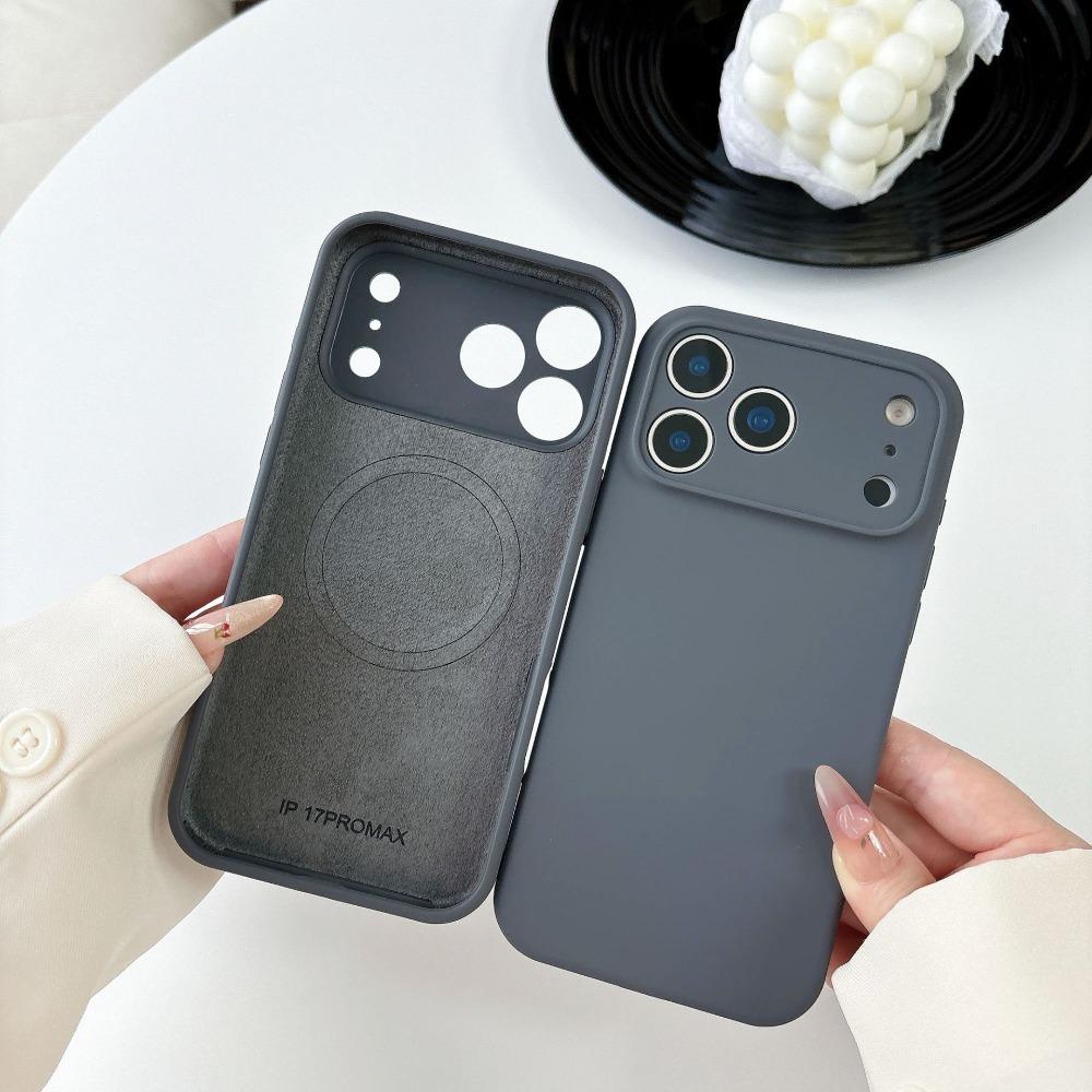 Liquid Silicone Magnetic Phone Case For For Iphone 17 14 13 16 1 Pro Max 17Pro 17 Air 16 Plus For al Protective Cover