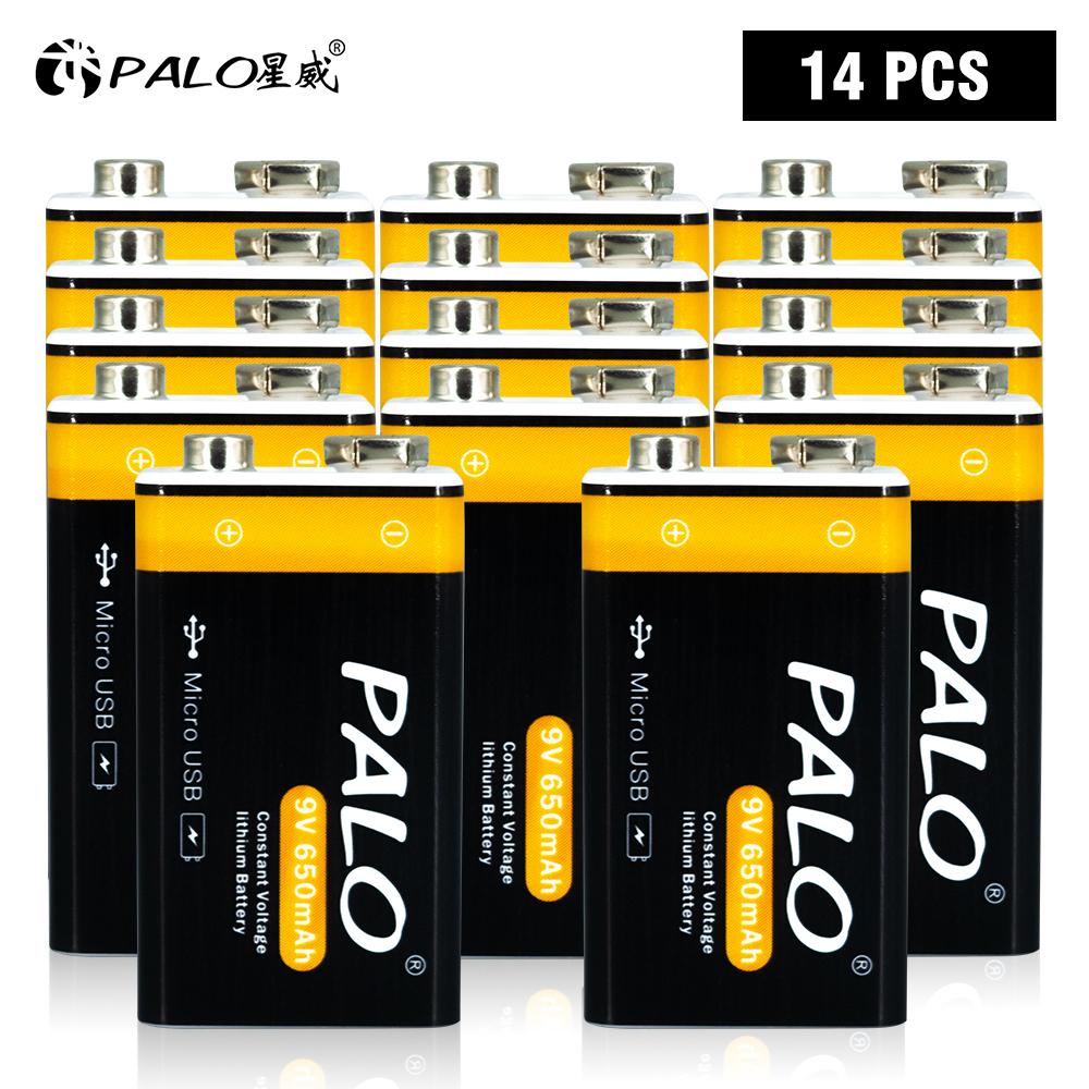 650 мАч, постоянное напряжение, 9 В, литий-ионная аккумуляторная батарея, батарейки Micro USB 6F22, 9 В, литиевая батарея для мультиметра, микрофона, игрушки