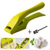 Garlic Press Garlic Slicer 2 In 1 Multifunctional Manual Pull Type Garlic Punch Kitchen Gadget Cooking Accessories