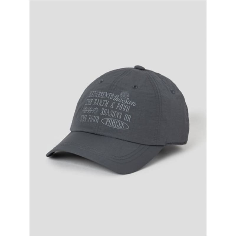 8seconds Нейлоновая бейсболка в тон с буквенным принтом пепельного цвета (29578BWY44)