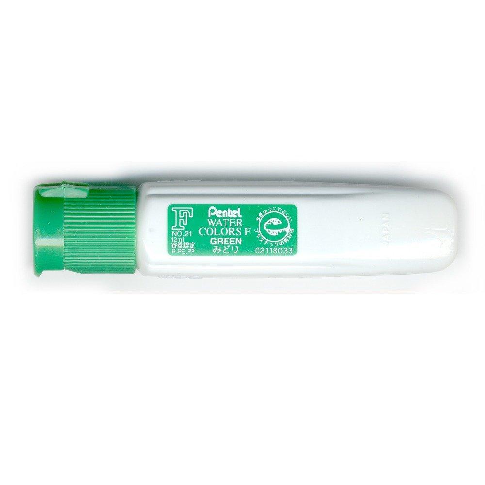 Pentel Watercolor Paints WFCT21 Green (5-pack) -