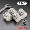 25X4MM магниты круглые для холодильника, для офисной доски, подходящие инструменты, для дома, рабочего места и т. д. 25*4