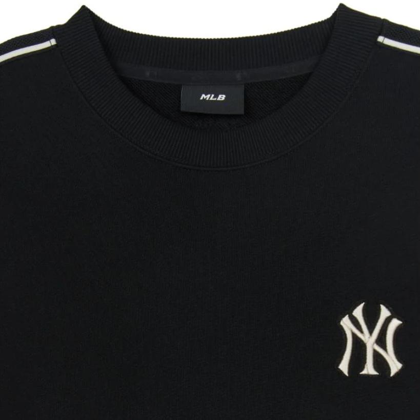 New MLB New York Yankees Sweatshirt Unisex Black 3AMTM0644-50BKS