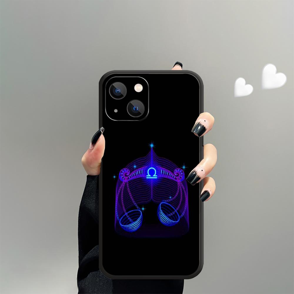 Constellations Zodiac Phone Case For iPhone Samsung Galaxy Redmi Xiaomi Note S A 16 15 14 13 12 11 20 21 22 23 53 54 Pro Plus Ultra Silicone Cover