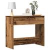 VidaXL Console Table Old Wood 89x41x76.5 Cm Engineered Wood, Entrance Table, Table Under Mirror, Side Table, Cabinet 856774