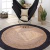Handmade Jute Round Rug Natural Rug for Any Space Look Rustik Decor For Any Space Area