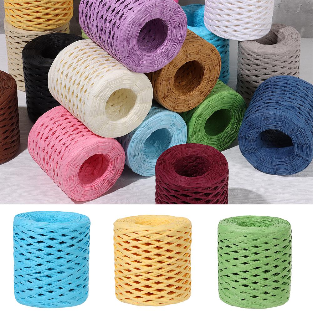 Friendly Used For Weaving Hats Lafite Packaging Tape Braided Rope Decorative Rope Manual