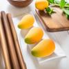 6 Cavity Mango Mousse Cake Mold Fruit Shaped Heat-Resistant Chocolate Dessert Mold Food-Grade Silicone Reusable