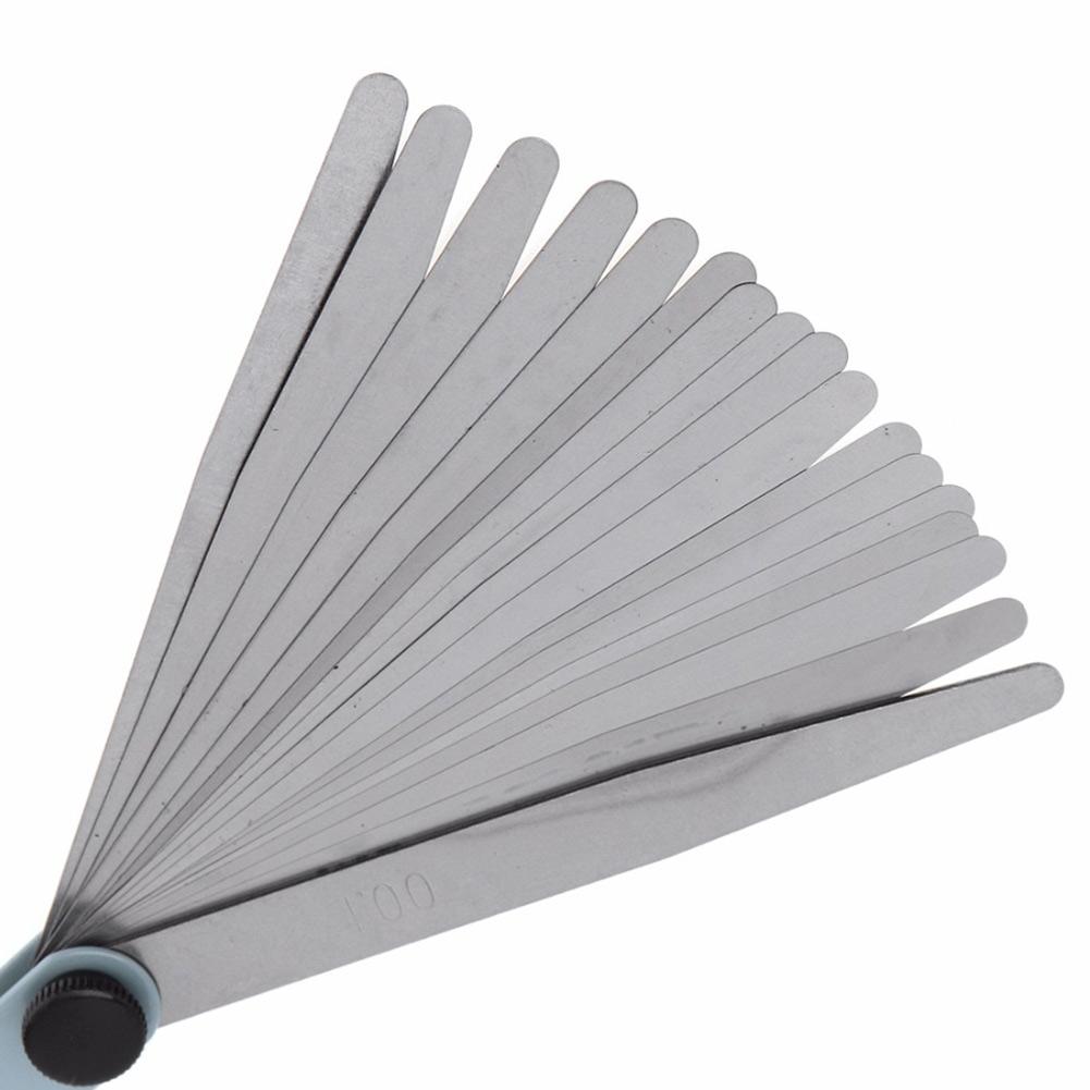 Щуп 0,02–1 мм, 10 см/4 дюйма, 17 лезвий, измерительный инструмент