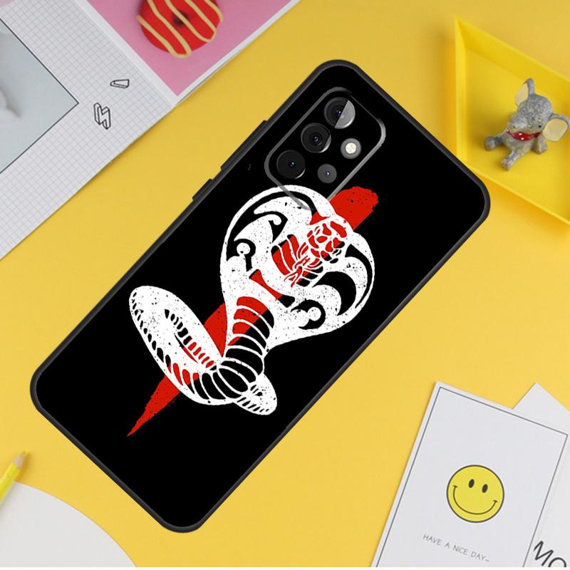 Чехол Cobra Kai для Samsung Galaxy A55 A35 A25 A15 A51 A71 A12 A32 A52 A13 A33 A53 A14 A34 A54, чехол