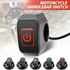 1/2PC 22mm Motorcycle Switch Button Handlebar Mount Waterproof Modified Switch Headlight Horn Control ON/OFF