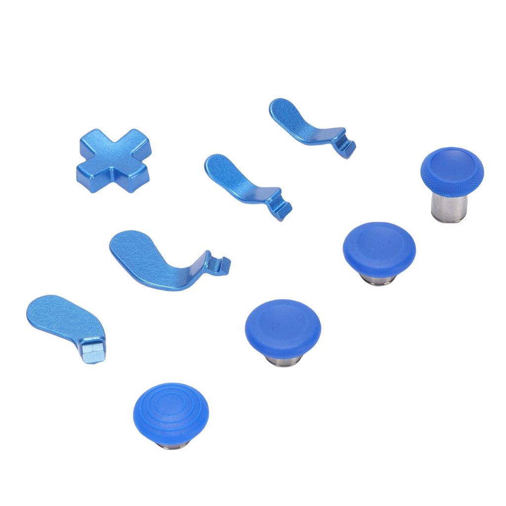 Metal Thumbsticks Replacement for Elite Controller Series 2 Core Includes 4 Joysticks 4 Paddles 1 Standard D Pads Blue