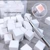 Gradient Blush Nail Art Sponge & Metal Scraping Tool Set