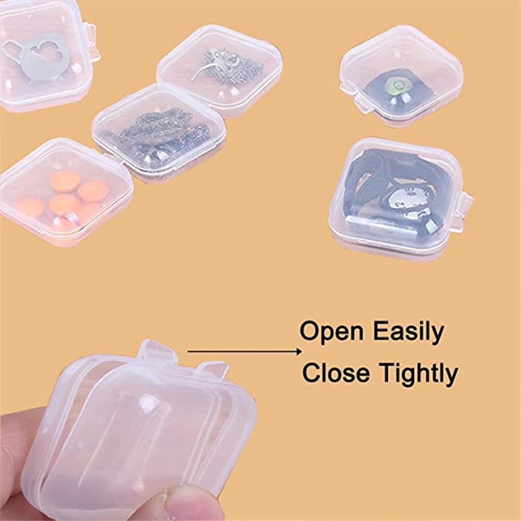 30 предметов Прозрачная шкатулка для украшений Ассортимент Серьги Крючок для ушей Ожерелье Чехол для переноски Ассортиментный комплект Органайзер для приманок