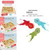 Развивающая деревянная игра «Рыбалка» для детей с магнитными рыбками, обучающий пазл для детей