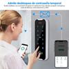 IP68 полностью водонепроницаемая RFID-клавиатура контроля доступа, металлический корпус, 125 кГц, кард-ридер, металлический сенсорный контроллер, дверной звонок Wiegand26/34
