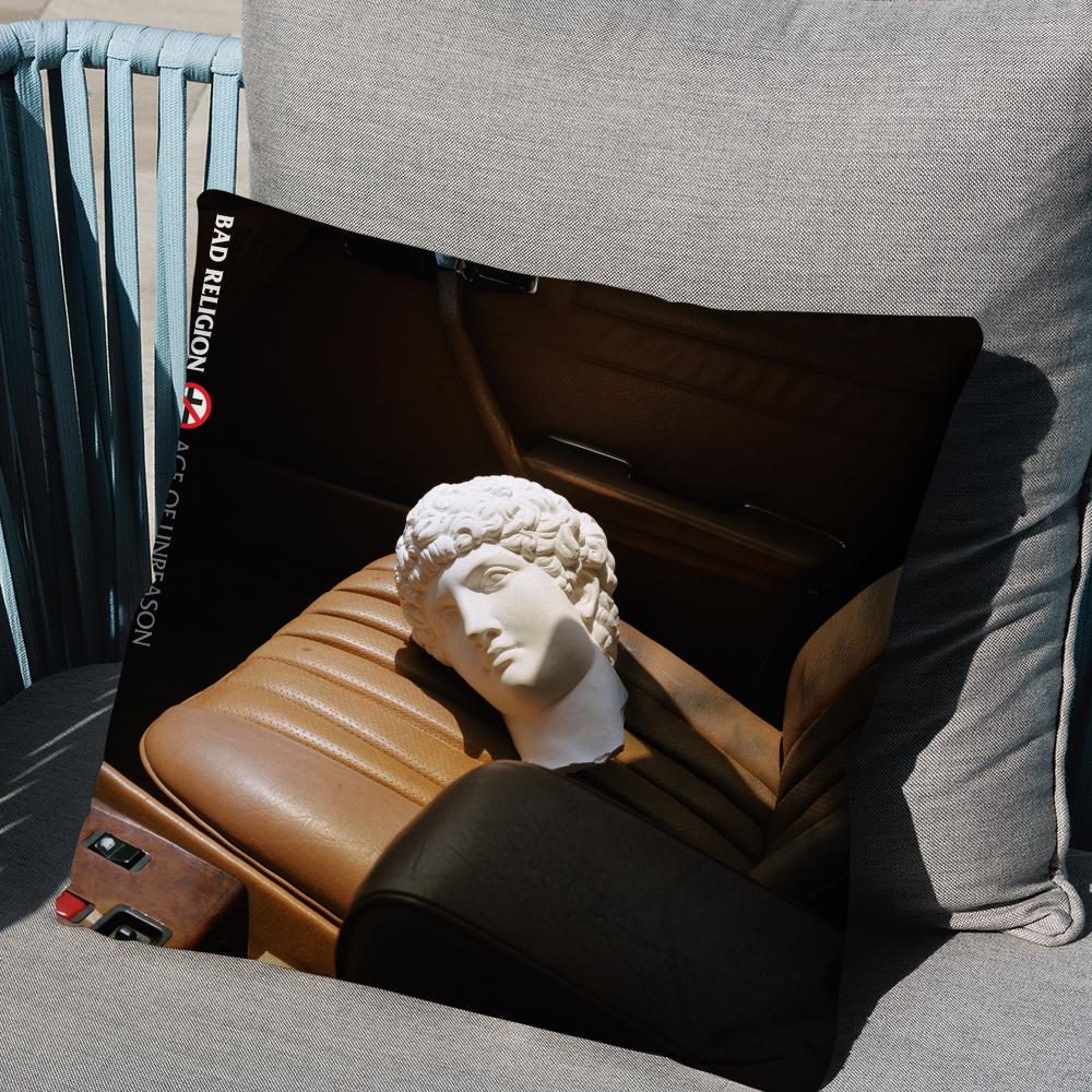 Bad Religion Pillow Case Anti-Dustmite Pattern Cushion Cover Suitable For Sofa Bedroom Car Pillow Case Cover