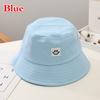Unisex Foldable Smile Bucket Hat Outdoor Sunscreen Cap Fisherman Hats
